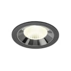 SLV - NUMINOS® L, Deckeneinbauleuchte schwarz/chrom 4000 K 40°