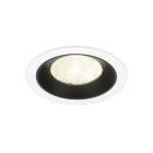 SLV - NUMINOS® L, Deckeneinbauleuchte weiß/schwarz 4000 K 20°