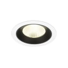 SLV - NUMINOS® L, Deckeneinbauleuchte weiß/schwarz 4000 K 40°