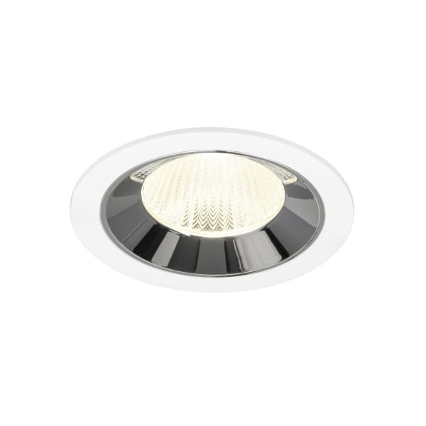 SLV - NUMINOS® L, Deckeneinbauleuchte weiß/chrom 4000 K 40°