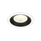 SLV - NUMINOS® L, Deckeneinbauleuchte weiß/schwarz 4000 K 55°