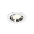 SLV - NUMINOS® MOVE L, Deckeneinbauleuchte weiß/chrom 4000 K 40°