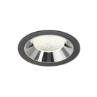 SLV - NUMINOS® XL, Deckeneinbauleuchte schwarz/chrom 4000 K 40°
