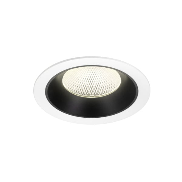 SLV - NUMINOS® XL, Deckeneinbauleuchte weiß/schwarz 4000 K 40°