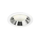 SLV - NUMINOS® XL, Deckeneinbauleuchte weiß/chrom 4000 K 40°
