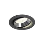 SLV - NUMINOS® MOVE XL, Deckeneinbauleuchte schwarz/chrom 4000 K 55°