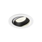 SLV - NUMINOS® MOVE XL, Deckeneinbauleuchte weiß/schwarz 4000 K 55°