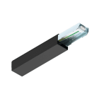 SLV - EASYLIGHT FOB 300 5 25 BK, Feed out Box 300mm, 5 pole, 2,5mm2