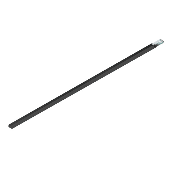 SLV - EASYLIGHT BC 2500 5 25 BK, Blind Cover 2500mm, 5 pole, 2,5mm2