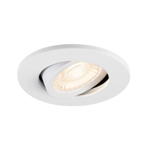 SLV - UNIVERSAL DOWNLIGHT MOVE, Einbauleuchte mit Abdeckung, PHASE, 2700/3000/4000/6500K, IP20, schwenkbar, weiss