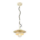 SLV - SEJERO, Pendelleuchte, E27, Pendellänge 49.1 cm, 1 x max. 15 W, beige