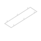 SLV - RECESSED MOUNTING FRAME, Einbauhrahmen, 1200/300 WH
