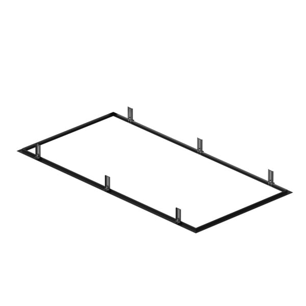 SLV - RECESSED MOUNTING FRAME, Einbauhrahmen, 1200/600 BK