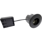 SLV - Quick Install G2, Deckeneinbauleuchte, 230V, Matt Schwarz/Rund (Indoor/Outdoor)