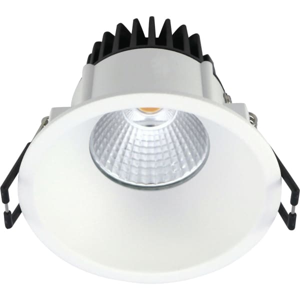 SLV - VELIA, LED-Einbauleuchte, 230V 10,9W 4000K IP44 matt weiß/Rund