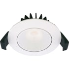 SLV - VELIA, Low Profile LED-Einbauleuchte, 230V 5,5W 4000K IP44 matt weiß/Rund