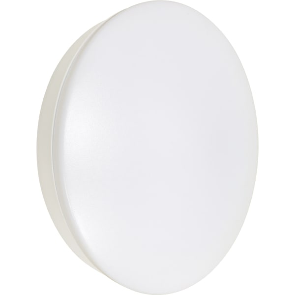 SLV - ECOtech Bulkhead, Wand- und Deckenaufbauleuchte, 12 W, 3000/4000/5000 K CCT-Schalter, Ø 250 mm, matt weiß, dimmbar