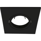 SLV - Abdeckung Quick/Uni Install G2 Matt schwarz/quadratisch (Indoor/Outdoor)