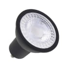 SLV - GU10 LED-Leuchtmittel, Long Life, matt schwarz, 230 V, CRI > 90, 5 W, 4000 K
