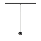 SLV - DYSKO, 48 V Pendelleuchte, DALI, 2700 K, 5,6 W, 36°, schwarz