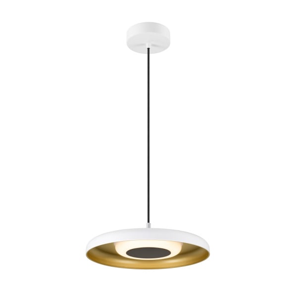 SLV - MOTUNA, PD, PHASE, Pendelleuchte, 2700 K, 10 W, 130°, weiß / goldfarben
