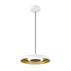 SLV - MOTUNA, PD, PHASE, Pendelleuchte, 2700 K, 10 W, 130°, weiß / goldfarben