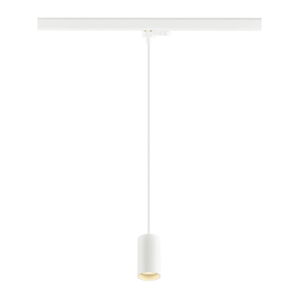 SLV - ENOLA 2.0 M, 3~ Pendelleuchte, SINGLE, QPAR51, 1 x 10 W, weiß