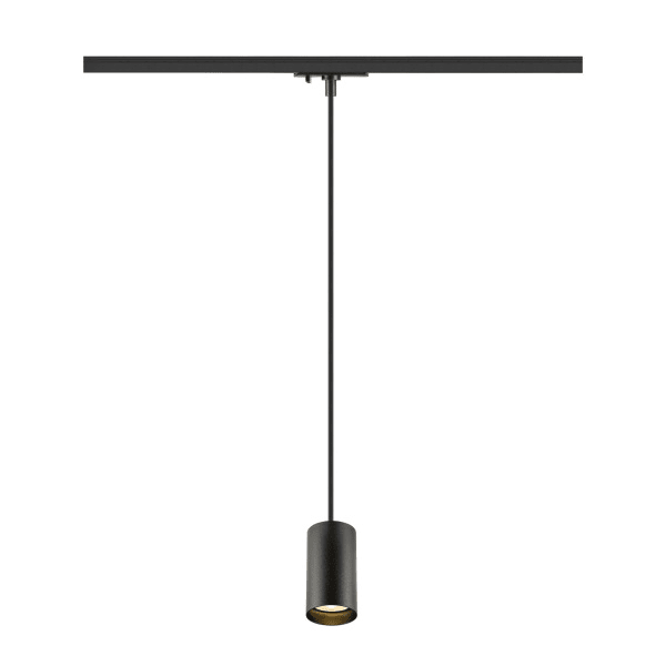 SLV - ENOLA 2.0 M, 1~ Pendelleuchte, SINGLE, QPAR51, 1 x 10 W, schwarz