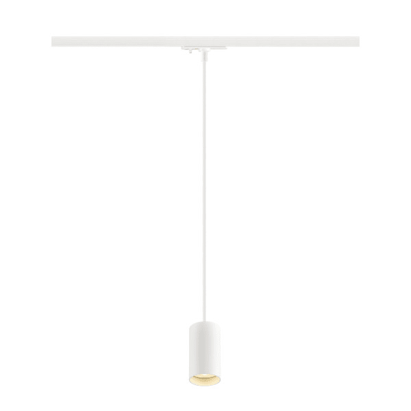 SLV - ENOLA 2.0 M, 1~ Pendelleuchte, SINGLE, QPAR51, 1 x 10 W, weiß