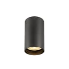 SLV - ENOLA 2.0 M, CL, SINGLE, QPAR51, Deckenaufbauleuchte, 1 x 10 W, schwarz