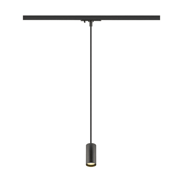 SLV - ENOLA 2.0 M, 1~ Pendelleuchte, SINGLE, GU10 MINI, PAR11, 1 x 5 W, schwarz