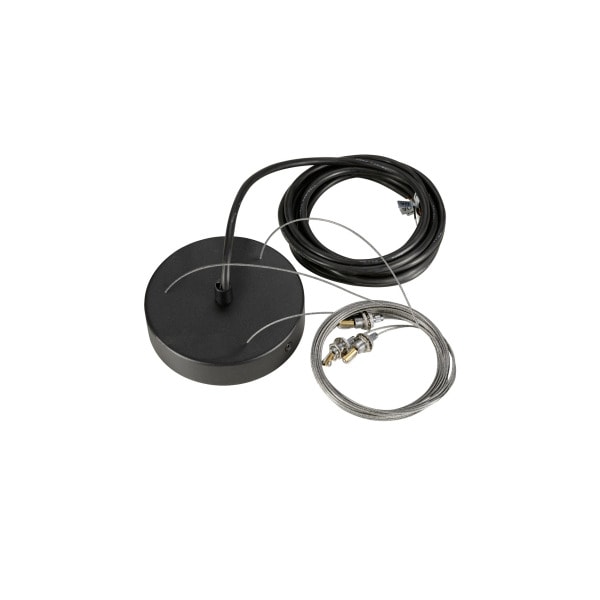 SLV - MEDO 2 ABHÄNGESET, 1,5 m Pendellänge, Zentral, schwarz