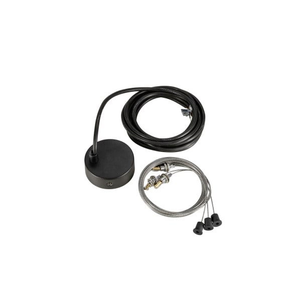 SLV - MEDO 2 ABHÄNGESET, 3 m Pendellänge, Parallel, schwarz