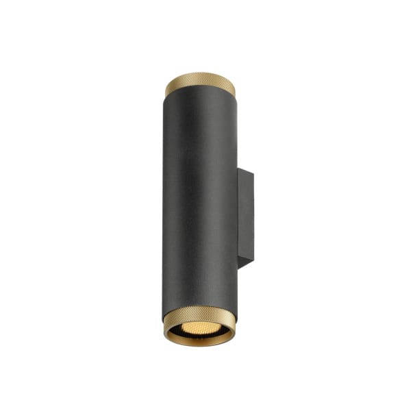 SLV - GRIP! L, Wandaufbauleuchte, UP/DOWN, QPAR51, 2 x 6 W, schwarz