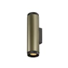 SLV - GRIP! L, Wandaufbauleuchte, UP/DOWN, QPAR51, 2 x 6 W, bronze