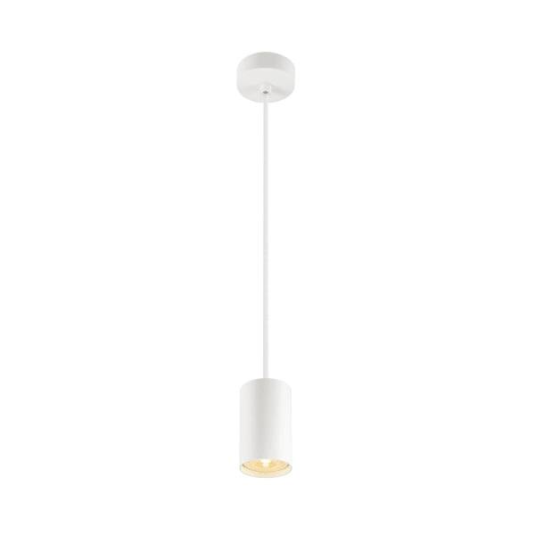 SLV - ENOLA 2.0 M, PD, SINGLE, QPAR51, Pendelleuchte, 1 x 10 W, weiß