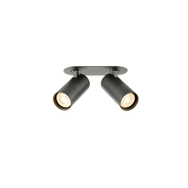 SLV - ENOLA 2.0 S, RL, DOUBLE, GU10 MINI, PAR11, Deckeneinbauleuchte, 2 x 5 W, schwarz