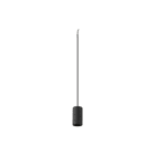 SLV - FITU LAMP SET, PD, STONE, INKL. E27 LAMPE UND 1PH. ADAPTER, 1~ Pendelleuchte, Pendellänge: 500 cm, 1900 K, Globe 125 , 1 x 15 W, 6 W , 330°,