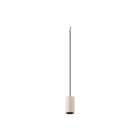 SLV - FITU LAMP SET, PD, STONE, INKL. E27 LAMPE UND 3PH. ADAPTER, 3~ Pendelleuchte, Pendellänge: 500 cm, 1900 K, Globe 150, 1 x 15 W, 6 W, 330°, b