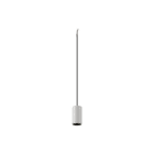 SLV - FITU LAMP SET, PD, STONE, INKL. E27 LAMPE UND 1PH. ADAPTER, 1~ Pendelleuchte, Pendellänge: 500 cm, 1900 K, Globe 125, 1 x 15 W, 6 W, 330°, g