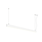 SLV - GLENOS® 2.0, PD, 1,5M, DALI, UGR19, Pendelleuchte, Pendellänge: 200 cm, 4000 K, 46 W, 80°, weiß