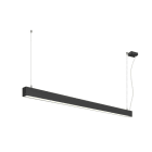 SLV - GLENOS® 2.0, PD, 1,5M, DALI, UGR19, Pendelleuchte, Pendellänge: 200 cm, 4000 K, 46 W, 80°, schwarz