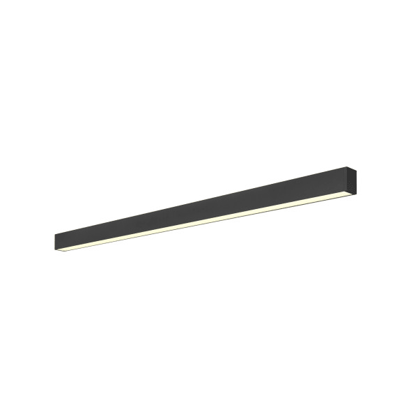 SLV - GLENOS® 2.0, WL, Wandaufbauleuchte, 3000 K, 20 W, 80°, schwarz