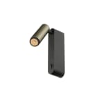 SLV - GRIP! S, WL, EIN/AUS-SCHALTER, Wandaufbauleuchte, 2700 K, 4,6 W, 29°, bronze / schwarz