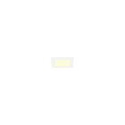 SLV - SENSER 2.0 12, RL, eckig, PHASE, Deckeneinbauleuchte, 3000 K / 4000 K, 8,4 W, 90°, weiß