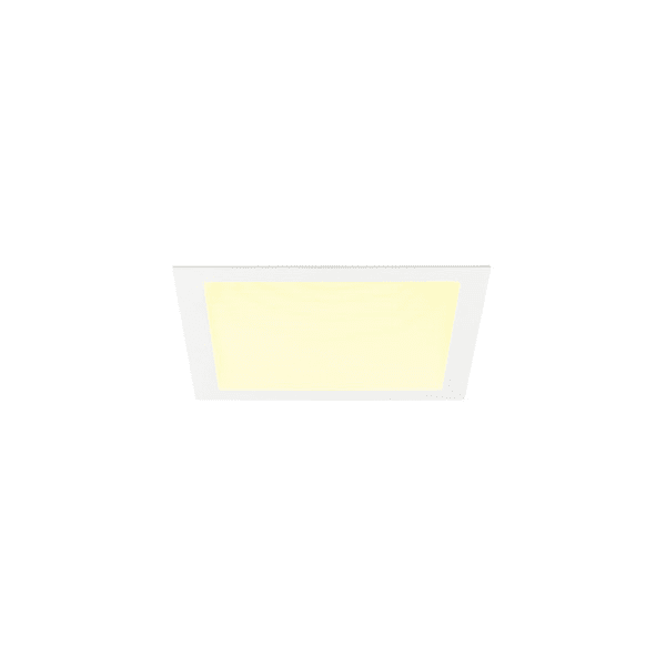 SLV - SENSER 2.0 30, RL, eckig, PHASE, Deckeneinbauleuchte, 3000 K / 4000 K, 25 W, 90°, weiß