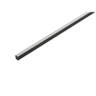 SLV - LEDSTRIP PROFIL AUFBAU, XS, schwarz