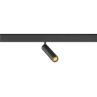 SLV - GRIP! M, 48V Spot, DALI, deep & recessed track, 2700 K, 13W, 42°, schwarz / goldfarben