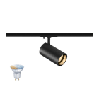 SLV - ASTO TUBE SMART SET, 1PH., GU10, PAR16, ZIGBEE, TW, 1~ Spot, schwarz