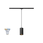 SLV - ASTO TUBE SMART SET, 1PH., PD, GU10, PAR16, ZIGBEE, TW, 1~ Spot, schwarz
